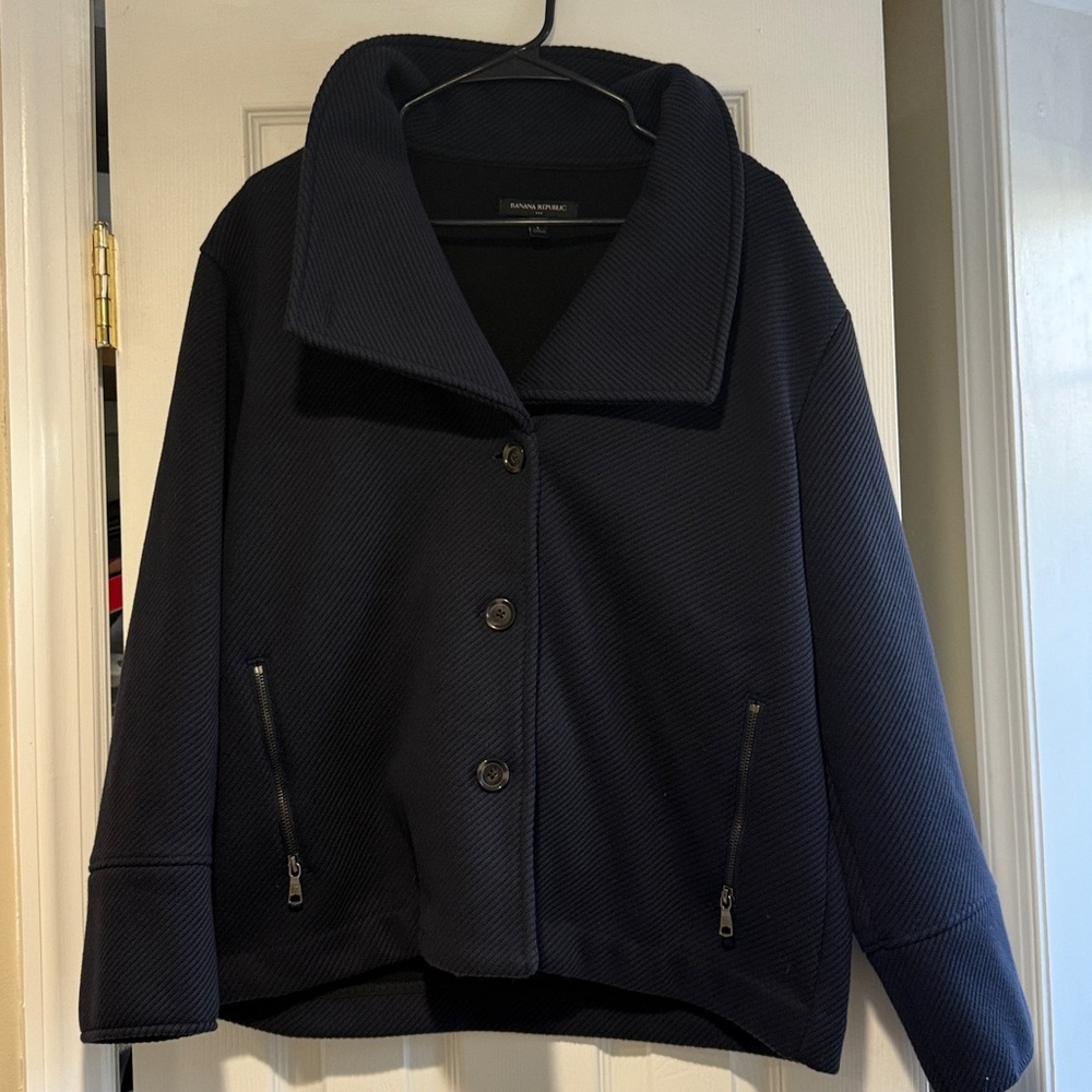 Banana Republic Navy Women's Peacoat